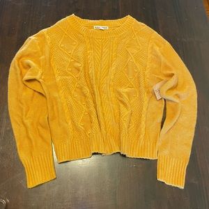 Moral Fiber Cropped Sweater